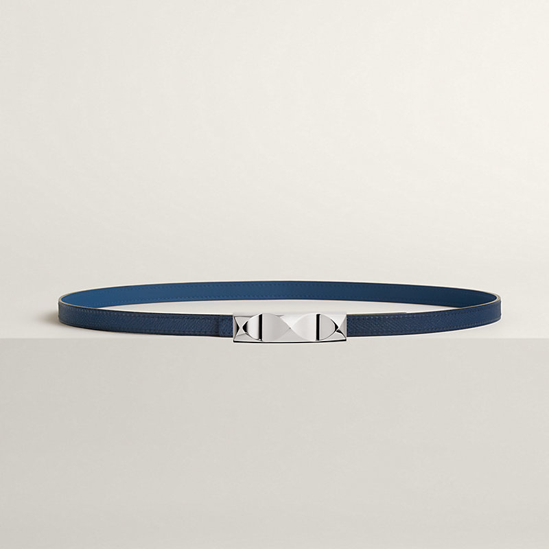 Infini belt buckle & Reversible leather strap 13 mm