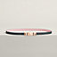 Infini belt buckle & Reversible leather strap 13 mm, view 2 of 3