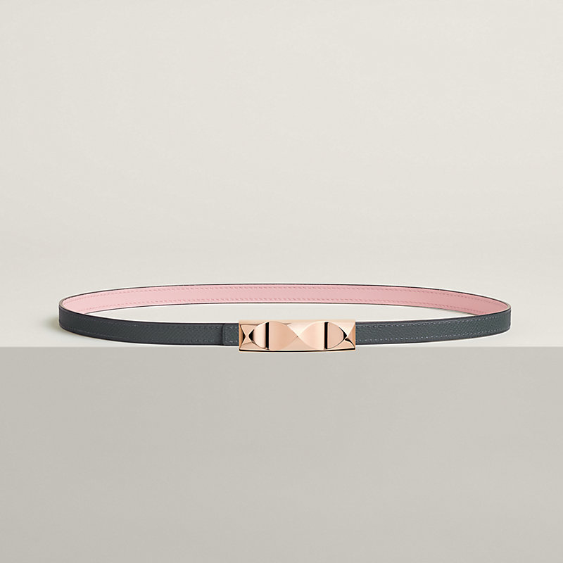 Infini belt buckle & Reversible leather strap 13 mm