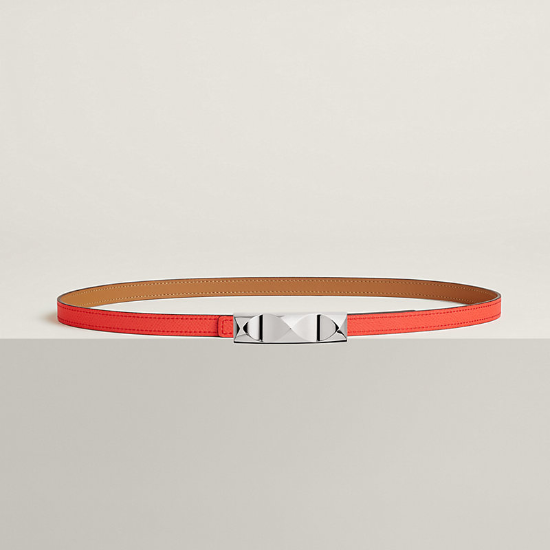 Infini belt buckle & Reversible leather strap 13 mm