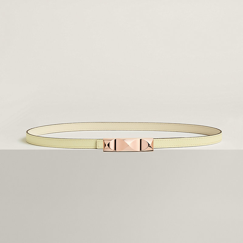 Infini belt buckle & Reversible leather strap 13 mm