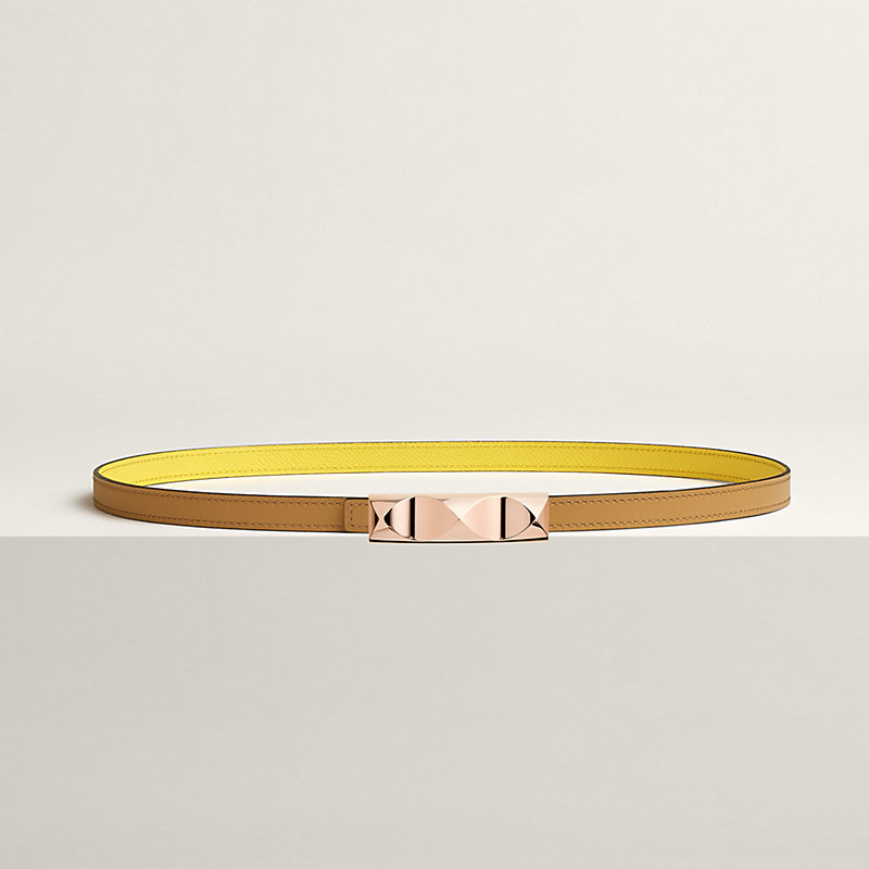 Infini belt buckle & Reversible leather strap 13 mm