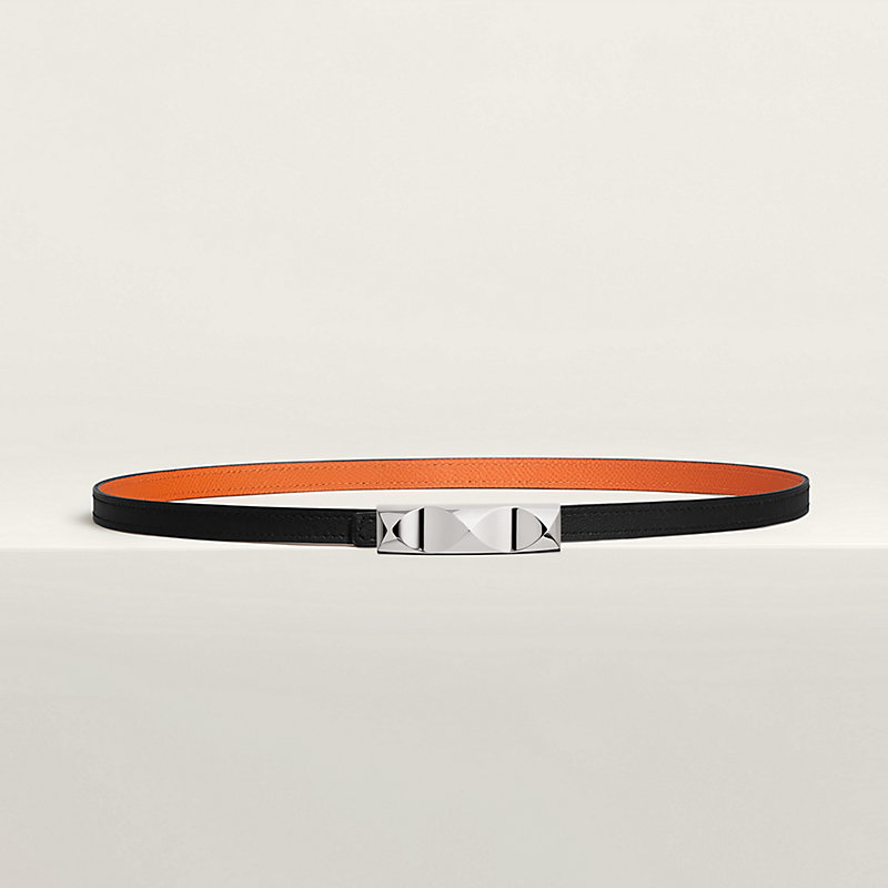Infini belt buckle & Reversible leather strap 13 mm