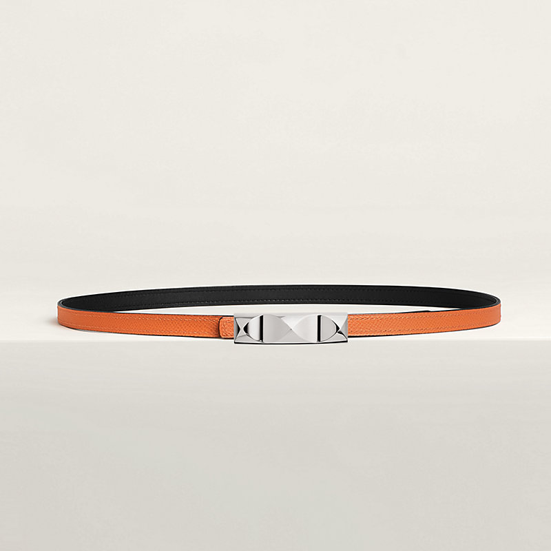 Infini belt buckle & Reversible leather strap 13 mm