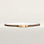 View: , Infini belt buckle & Reversible leather strap 13 mm