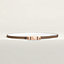 View: , Infini belt buckle & Reversible leather strap 13 mm