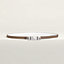 View: , Infini belt buckle & Reversible leather strap 13 mm