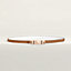 View: , Infini belt buckle & Reversible leather strap 13 mm