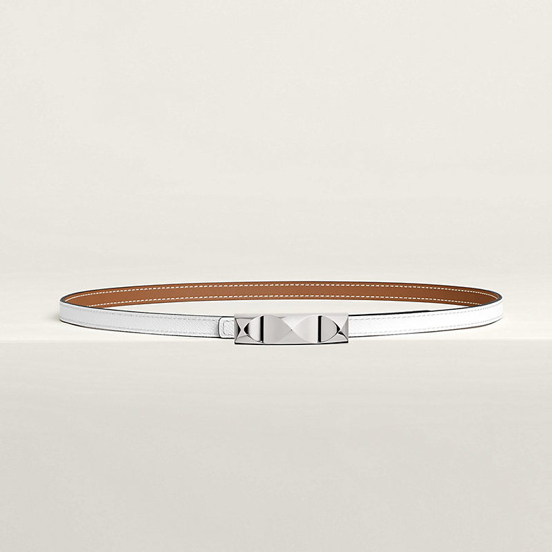 Infini belt buckle & Reversible leather strap 13 mm