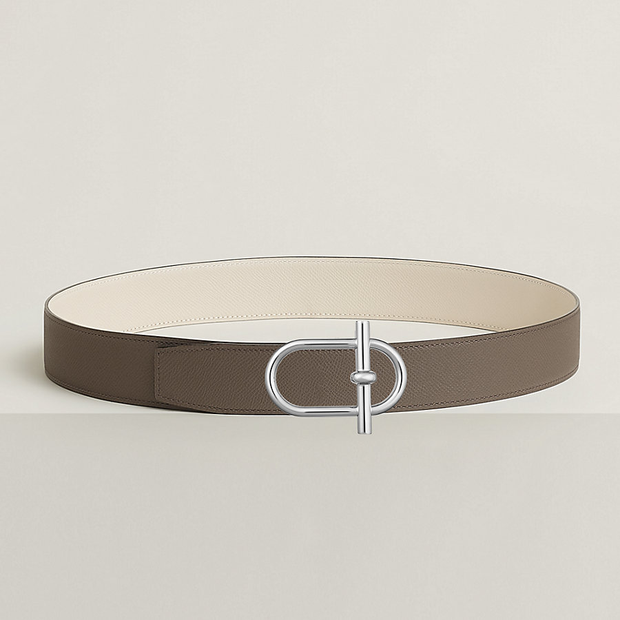 Ithaque belt buckle & Reversible leather strap 38 mm