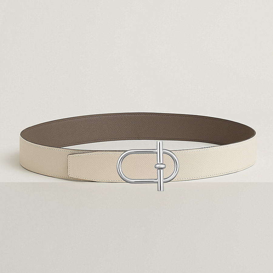 Ithaque belt buckle & Reversible leather strap 38 mm