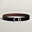 View: , Ithaque belt buckle & Reversible leather strap 38 mm