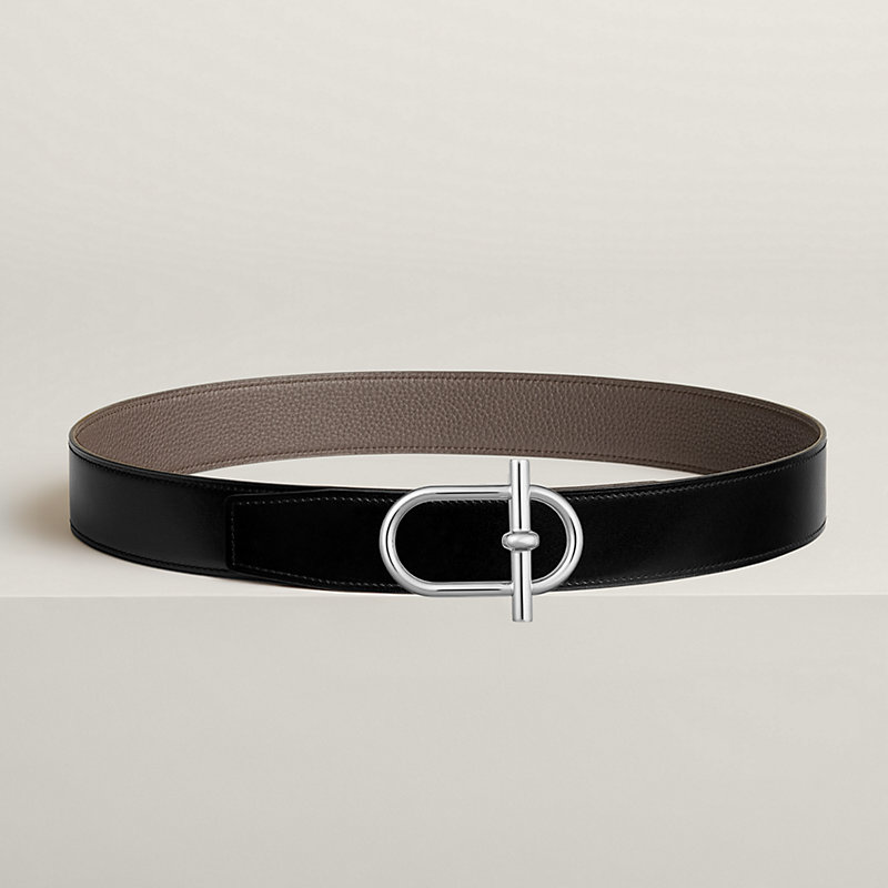 Ithaque belt buckle & Reversible leather strap 38 mm