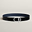 View: , Ithaque belt buckle & Reversible leather strap 38 mm
