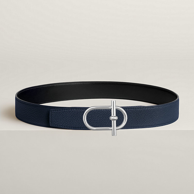 Ithaque belt buckle & Reversible leather strap 38 mm