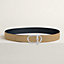 View: , Ithaque belt buckle & Reversible leather strap 38 mm