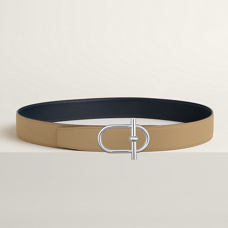 Ithaque belt buckle & Reversible leather strap 38 mm