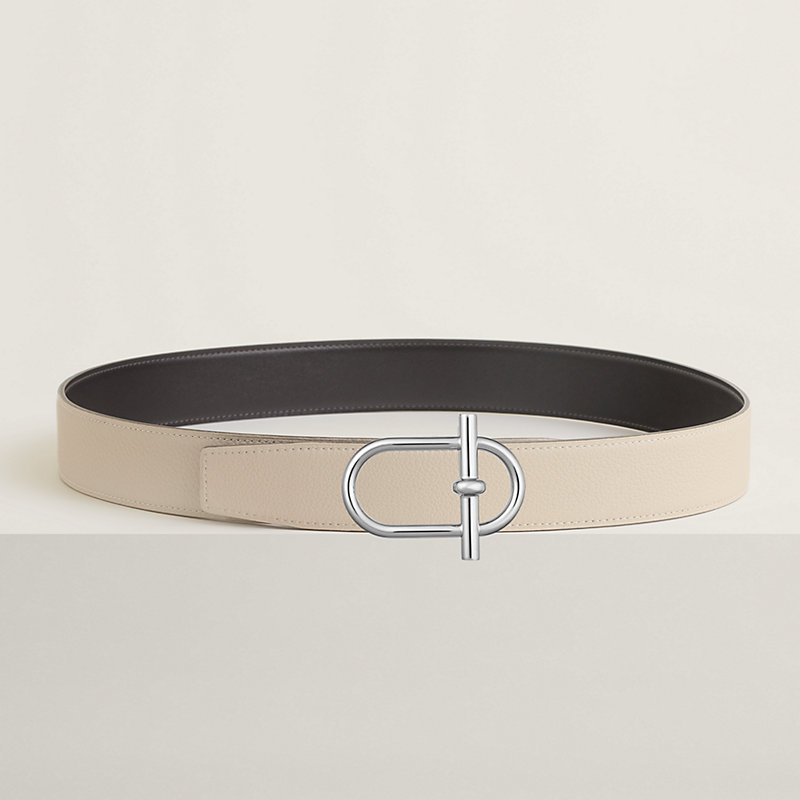 Ithaque belt buckle & Reversible leather strap 38 mm