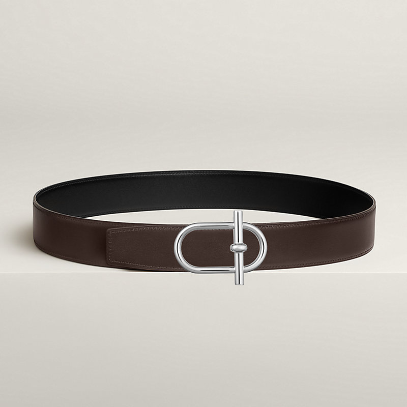Ithaque belt buckle & Reversible leather strap 38 mm