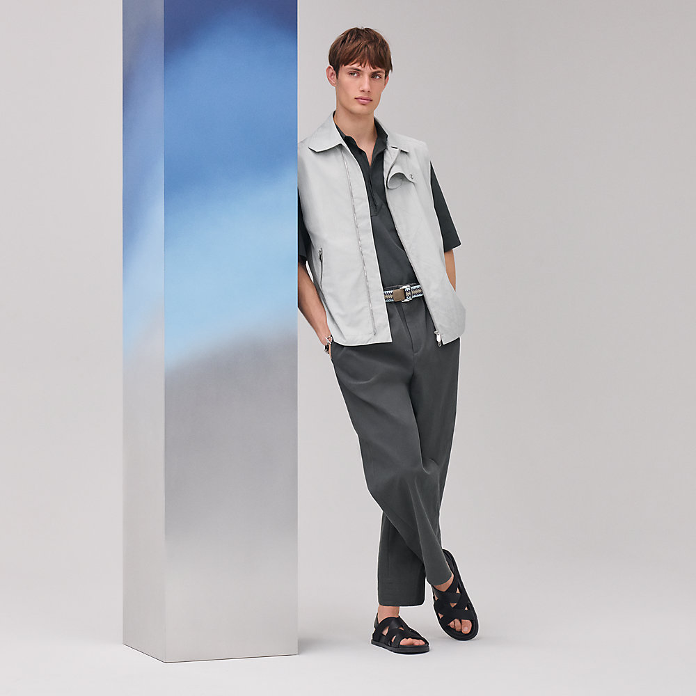エルメスハンガー Jacket with flap collar | Hermès Mainland China
