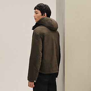 Jacket with removable hood | Hermès Mainland China