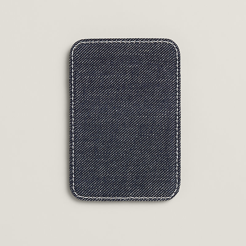 "Jean patch" MagSafe card holder