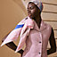 View: Worn, Jeu des Omnibus et Dames Blanches au Tampon scarf 140