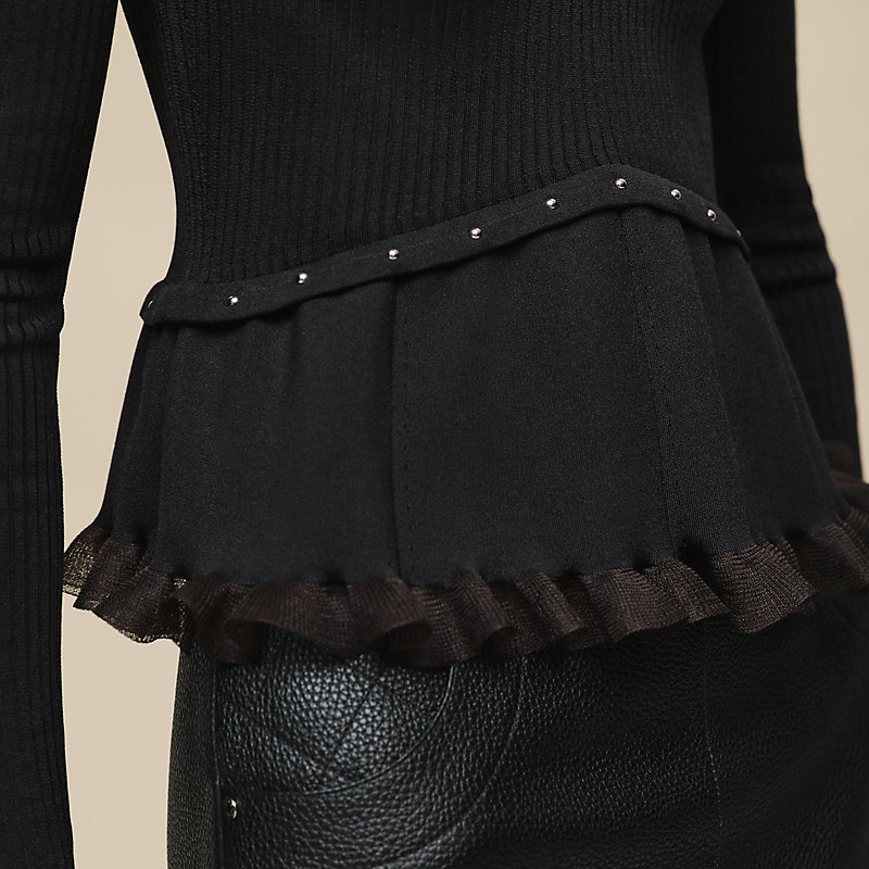 Jewel long-sleeve sweater