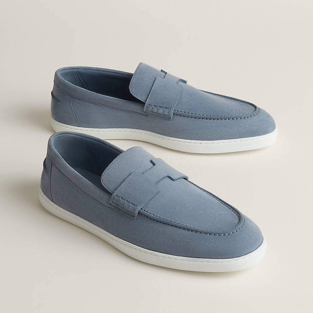 Job loafer - Blue | Hermès Mainland China