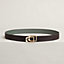 Jockey au Carre belt buckle & Reversible leather strap 32&nbsp;mm, view 1 of 3