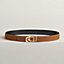 Jockey au Carre belt buckle & Reversible leather strap 32&nbsp;mm, view 2 of 3
