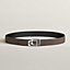 Jockey au Carre belt buckle & Reversible leather strap 32&nbsp;mm, view 2 of 3