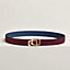 Jockey au Carre belt buckle & Reversible leather strap 32&nbsp;mm, View: , view 2 of 3