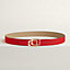 Jockey au Carre belt buckle & Reversible leather strap 32&nbsp;mm, View: , view 1 of 3