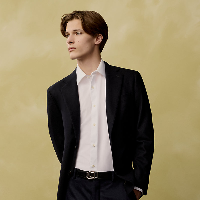 Jockey au Carre皮带扣 & 双面皮腰带32毫米