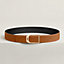 Jockey belt buckle & Coaching reversible leather strap 38&nbsp;mm, View: , view 2 of 3