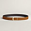 Jockey belt buckle & Reversible leather strap 32 mm, view 2 of 3