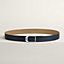 Jockey belt buckle & Reversible leather strap 32 mm, view 1 of 3