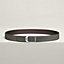 Jockey belt buckle & Reversible leather strap 32 mm, view 2 of 3
