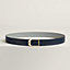 Jockey belt buckle & Reversible leather strap 32&nbsp;mm, view 1 of 3