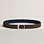 Jockey belt buckle & Reversible leather strap 32 mm, view 2 of 3