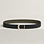 Jockey belt buckle & Reversible leather strap 32 mm, view 2 of 3