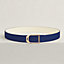 View: , Jockey belt buckle & Reversible leather strap 38 mm