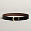 View: , Jockey belt buckle & Reversible leather strap 38 mm