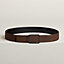 View: , Jockey belt buckle & Reversible leather strap 38 mm