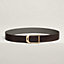 View: , Jockey belt buckle & Reversible leather strap 38 mm