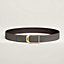View: , Jockey belt buckle & Reversible leather strap 38 mm