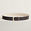 Jockey belt buckle & Reversible leather strap 38 mm, view 1 of 3