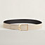Jockey belt buckle & Reversible leather strap 38 mm, view 2 of 3
