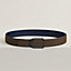View: , Jockey belt buckle & Reversible leather strap 38 mm